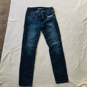 DARK DENIM SKINNY JEANS